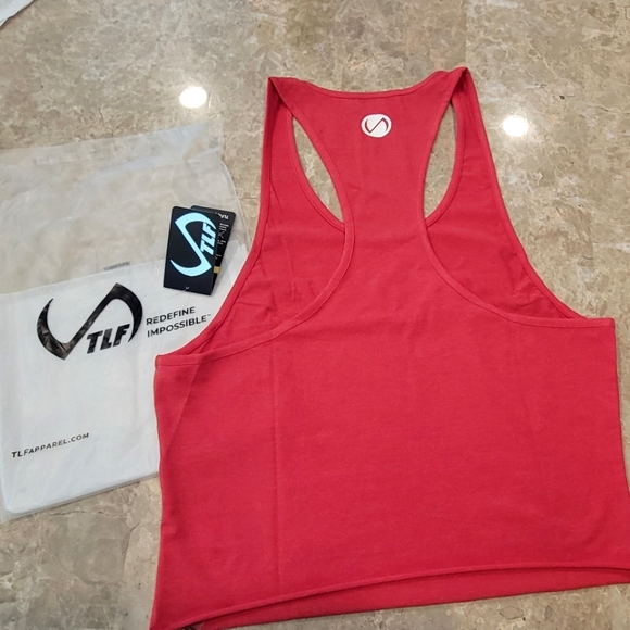 NWT- TLF Red Crop Tank - Picture 2 of 6